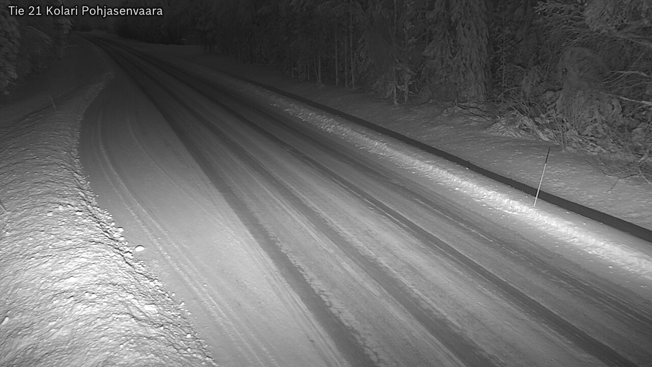 Weather Camera Image Road 21 Kolari, Pohjasenvaara, Kolari, Lappi