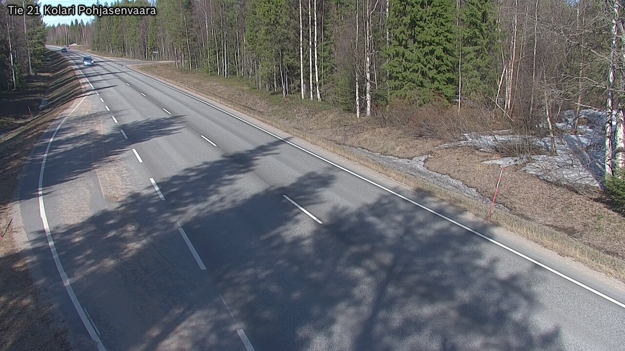 Weather Camera Image Road 21 Kolari, Pohjasenvaara, Kolari, Lappi