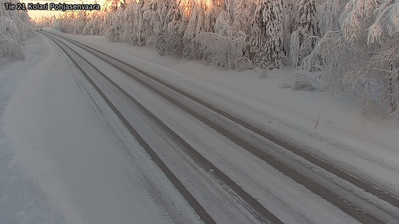 Weather Camera Image Road 21 Kolari, Pohjasenvaara, Kolari, Lappi