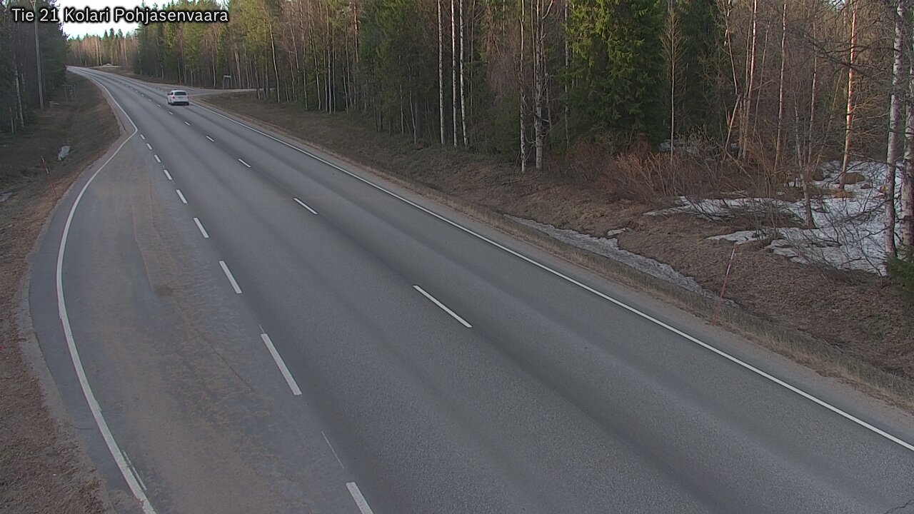 Weather Camera Image Road 21 Kolari, Pohjasenvaara, Kolari, Lappi
