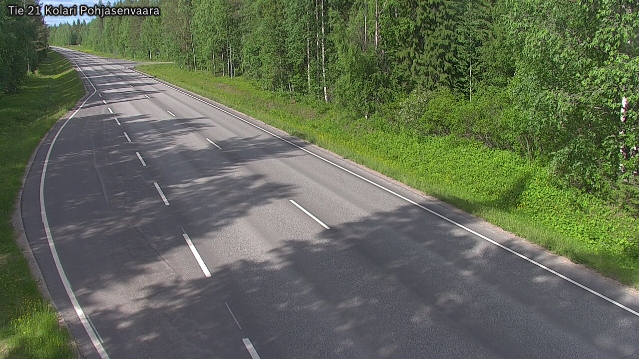 Weather Camera Image Road 21 Kolari, Pohjasenvaara, Kolari, Lappi