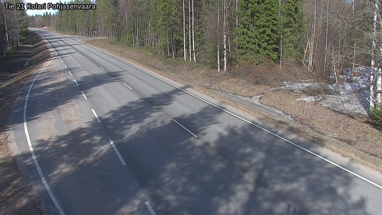 Weather Camera Image Road 21 Kolari, Pohjasenvaara, Kolari, Lappi