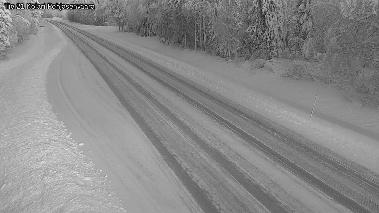 Weather Camera Image Road 21 Kolari, Pohjasenvaara, Kolari, Lappi