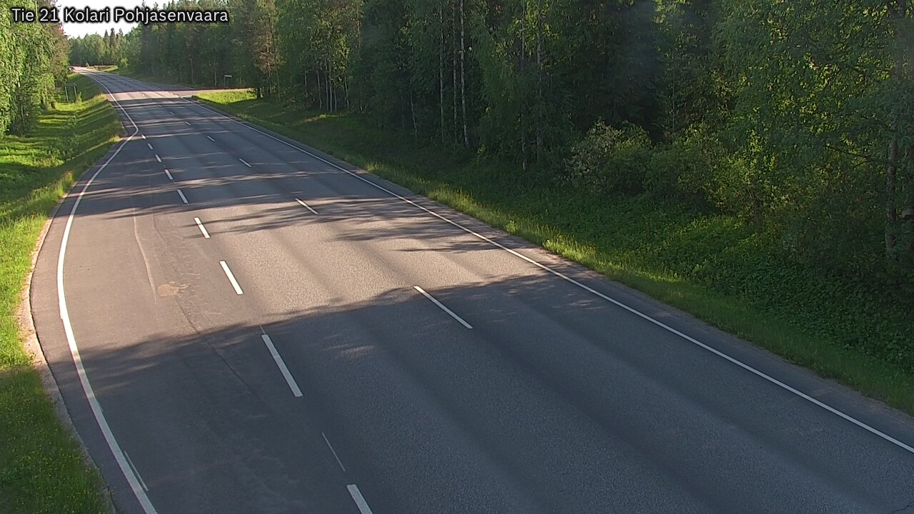 Weather Camera Image Road 21 Kolari, Pohjasenvaara, Kolari, Lappi