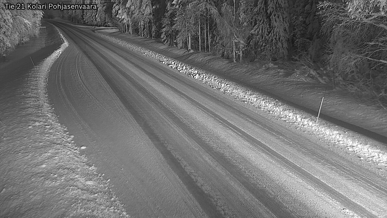 Weather Camera Image Road 21 Kolari, Pohjasenvaara, Kolari, Lappi