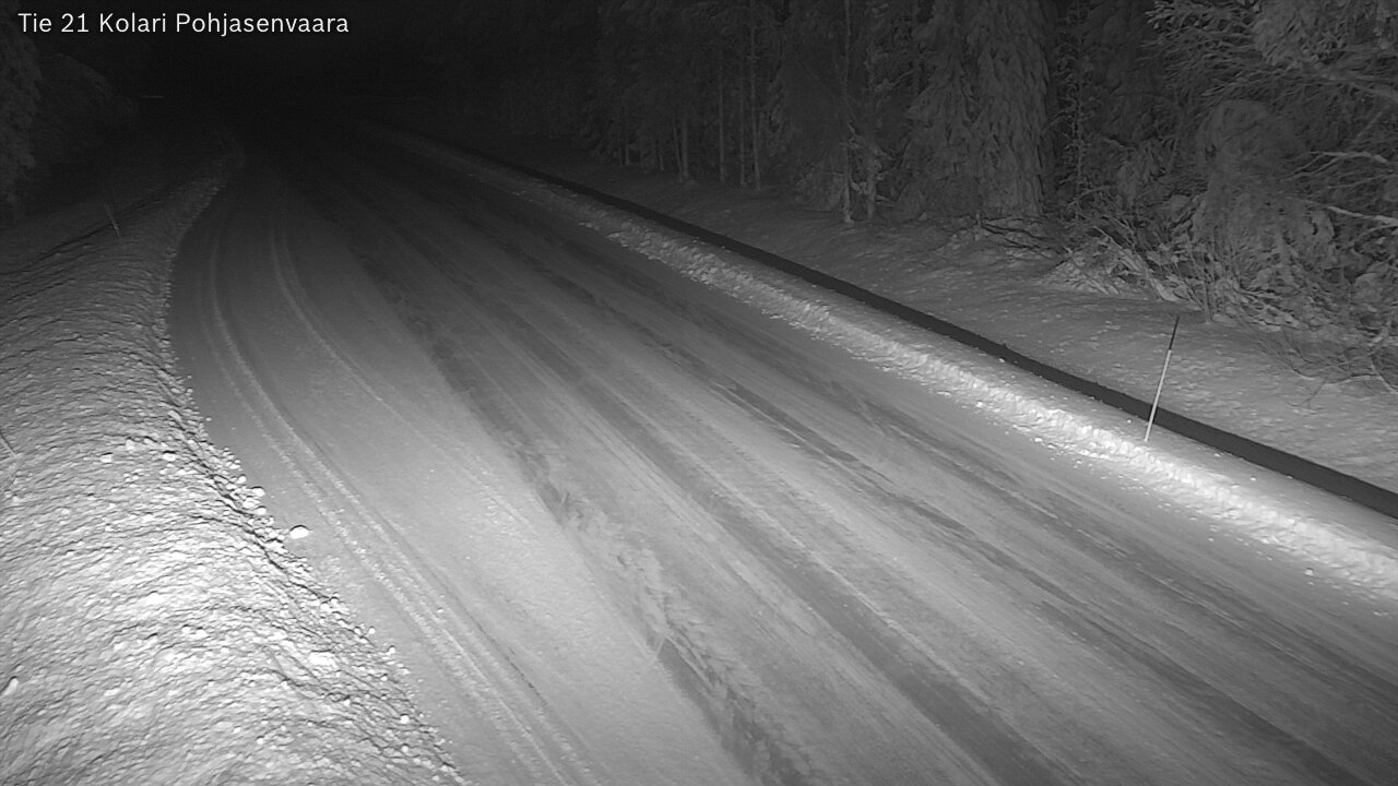 Weather Camera Image Road 21 Kolari, Pohjasenvaara, Kolari, Lappi