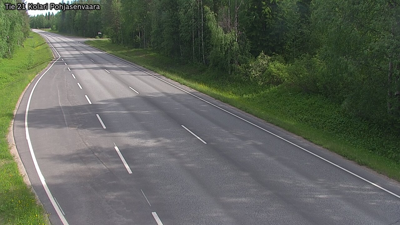 Weather Camera Image Road 21 Kolari, Pohjasenvaara, Kolari, Lappi