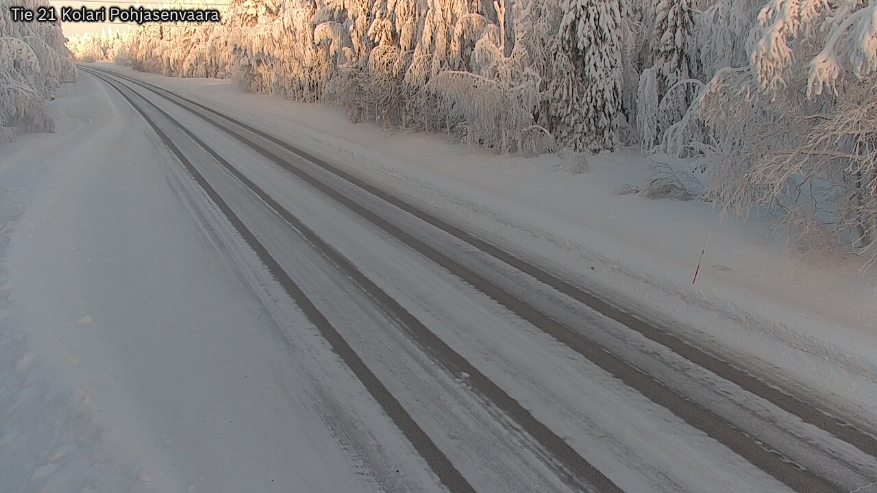 Weather Camera Image Road 21 Kolari, Pohjasenvaara, Kolari, Lappi