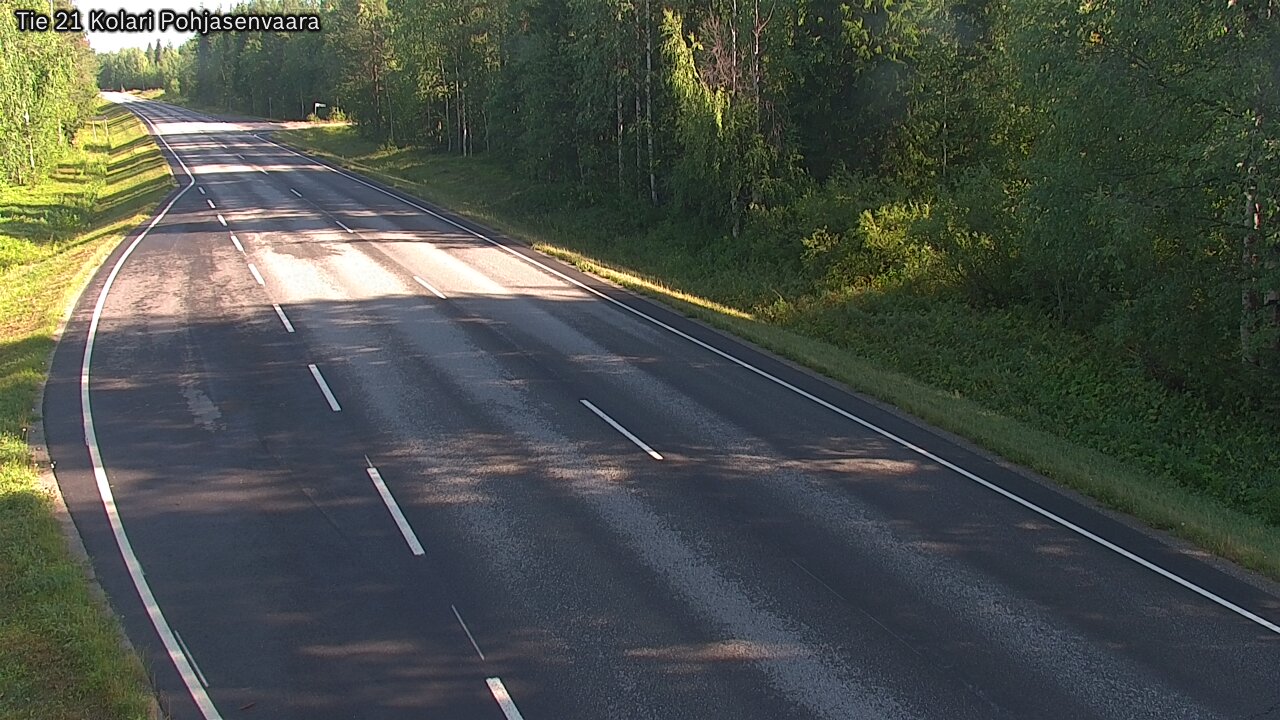 Weather Camera Image Road 21 Kolari, Pohjasenvaara, Kolari, Lappi
