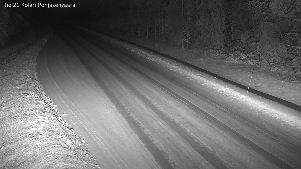 Weather Camera Image Road 21 Kolari, Pohjasenvaara, Kolari, Lappi