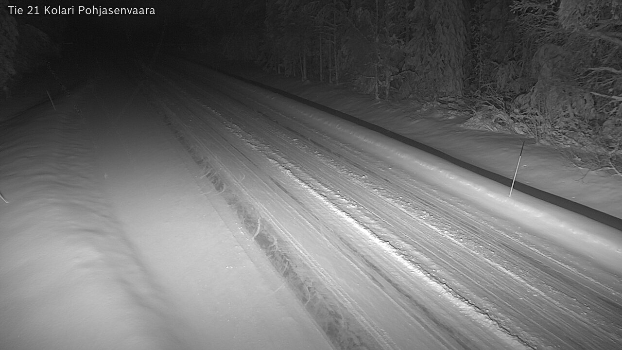 Weather Camera Image Road 21 Kolari, Pohjasenvaara, Kolari, Lappi