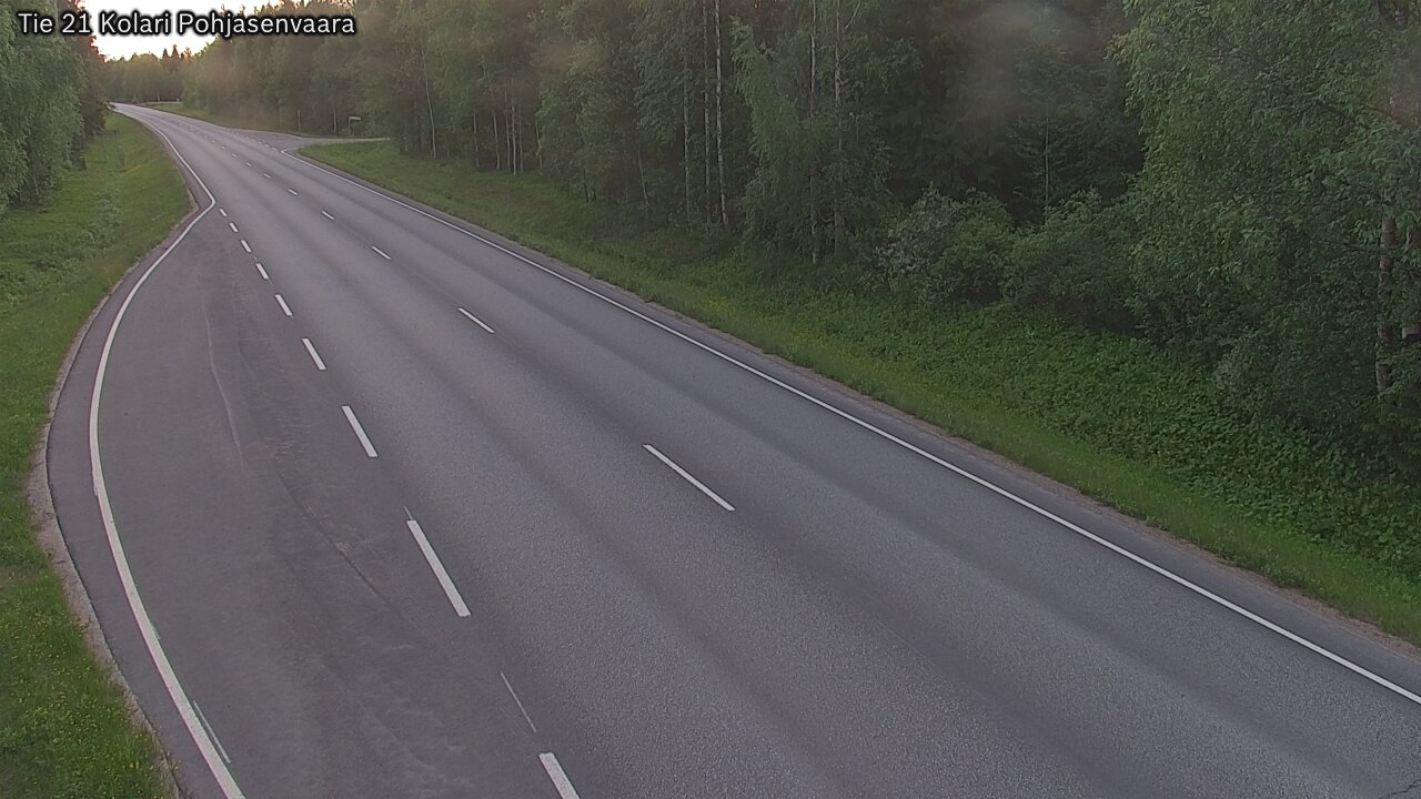Weather Camera Image Road 21 Kolari, Pohjasenvaara, Kolari, Lappi