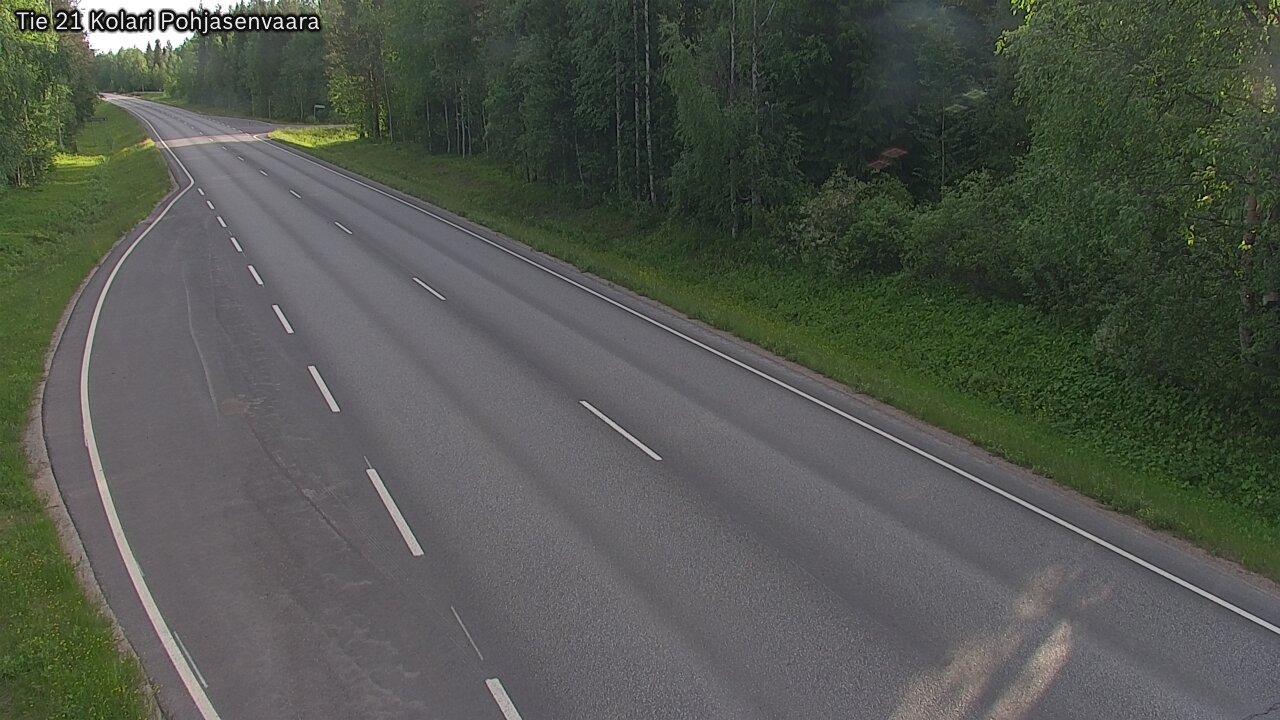 Weather Camera Image Road 21 Kolari, Pohjasenvaara, Kolari, Lappi