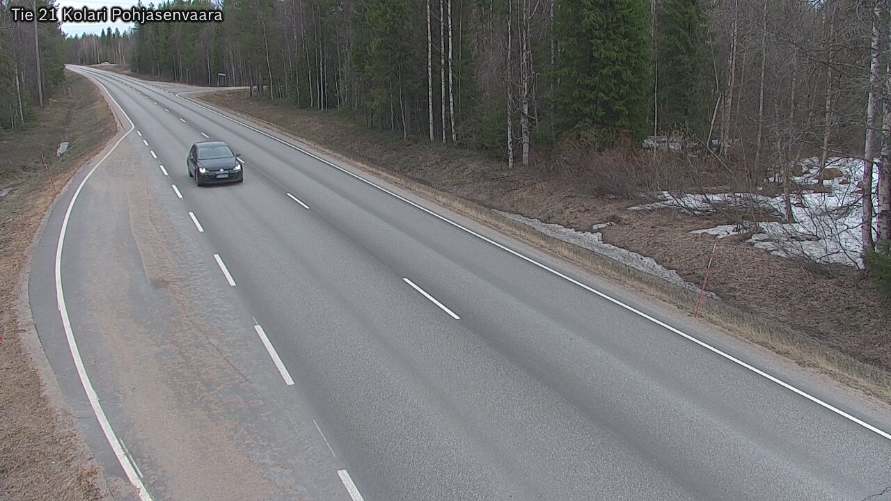 Kelikamerat Kuva Tie 21 Kolari, Pohjasenvaara, Kolari, Lappi