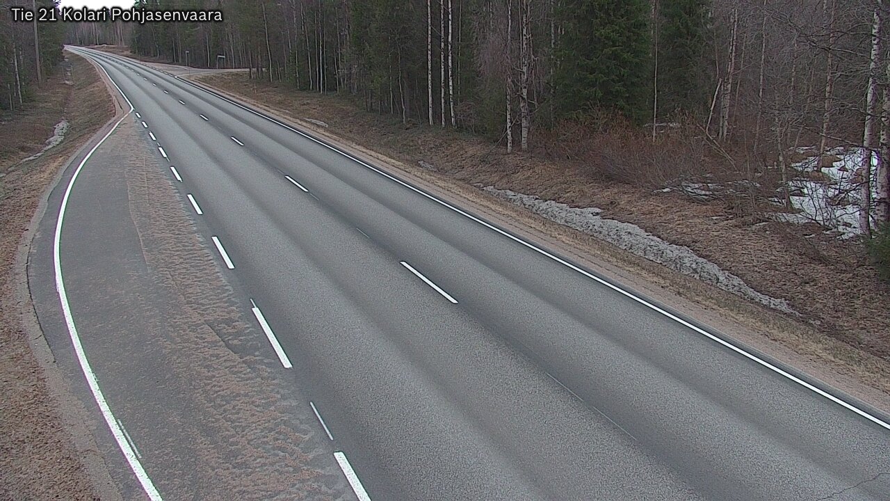 Weather Camera Image Road 21 Kolari, Pohjasenvaara, Kolari, Lappi