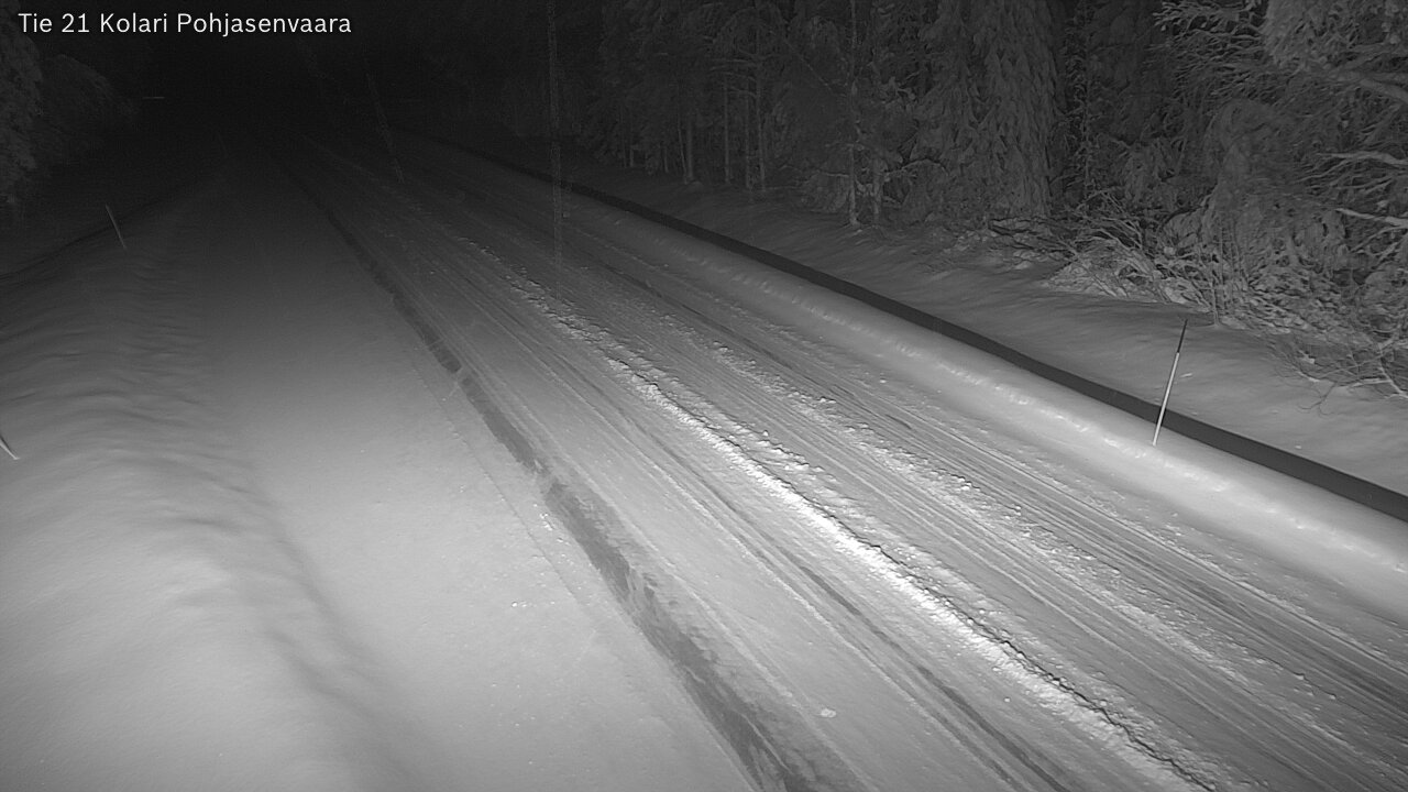 Weather Camera Image Road 21 Kolari, Pohjasenvaara, Kolari, Lappi