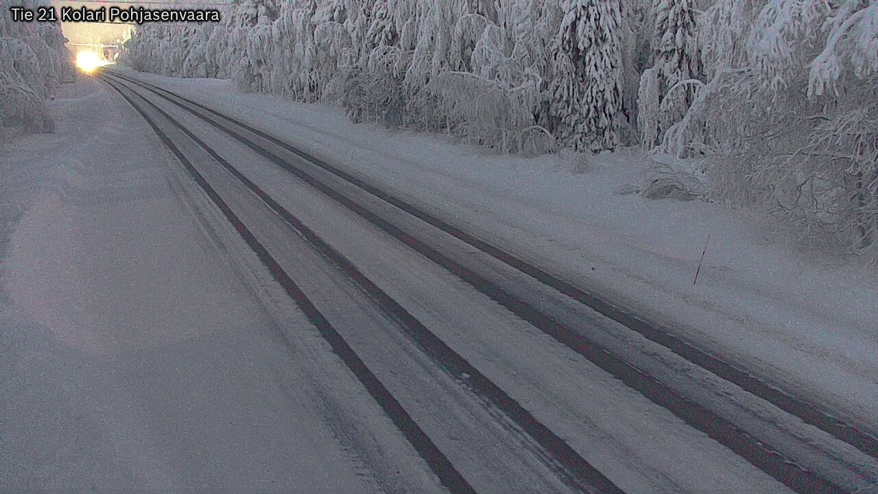 Weather Camera Image Road 21 Kolari, Pohjasenvaara, Kolari, Lappi