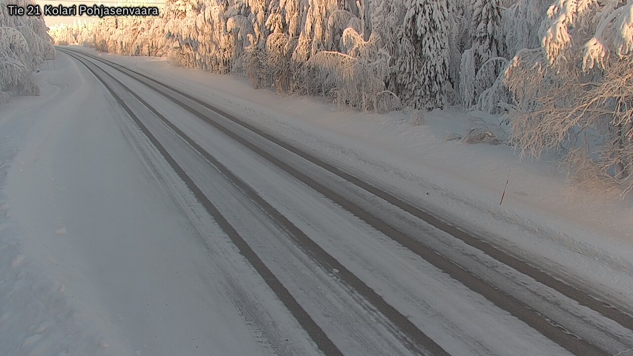 Weather Camera Image Road 21 Kolari, Pohjasenvaara, Kolari, Lappi