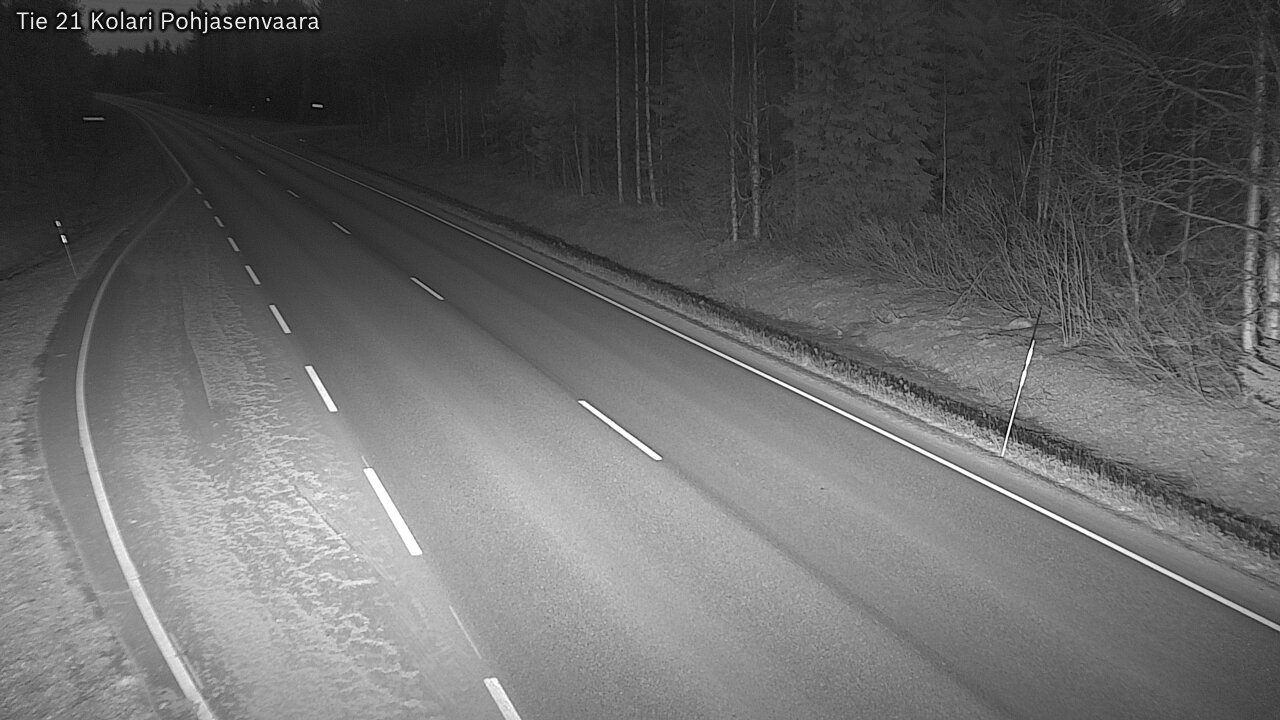 Weather Camera Image Road 21 Kolari, Pohjasenvaara, Kolari, Lappi