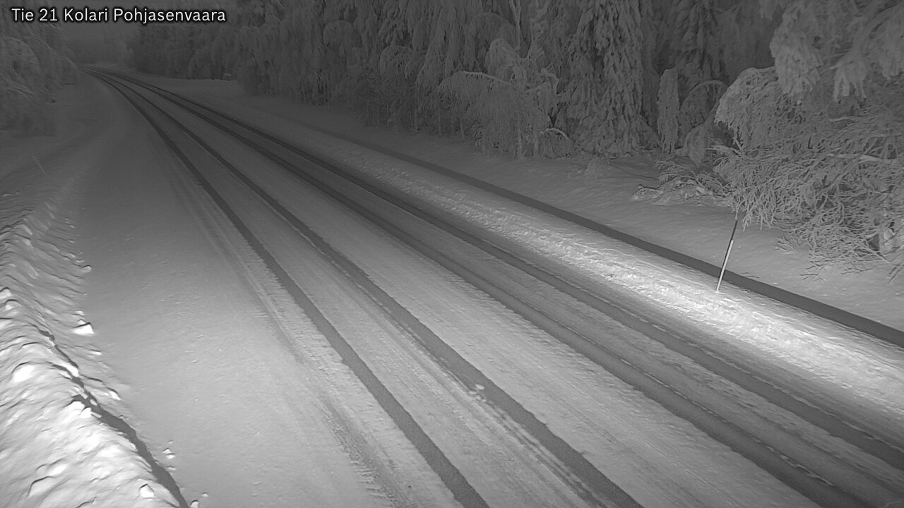 Kelikamerat Kuva Tie 21 Kolari, Pohjasenvaara, Kolari, Lappi