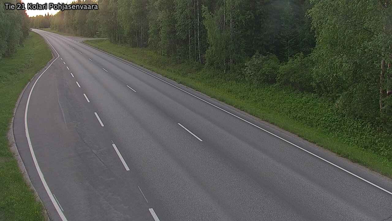 Weather Camera Image Road 21 Kolari, Pohjasenvaara, Kolari, Lappi