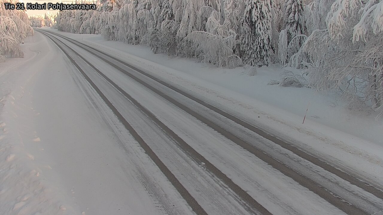 Weather Camera Image Road 21 Kolari, Pohjasenvaara, Kolari, Lappi