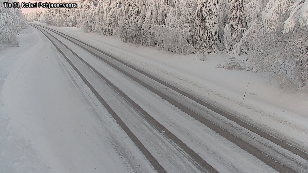 Weather Camera Image Road 21 Kolari, Pohjasenvaara, Kolari, Lappi