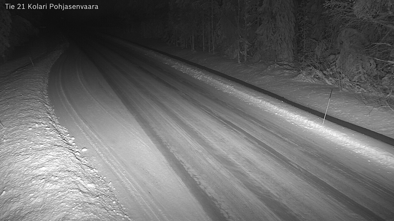 Weather Camera Image Road 21 Kolari, Pohjasenvaara, Kolari, Lappi