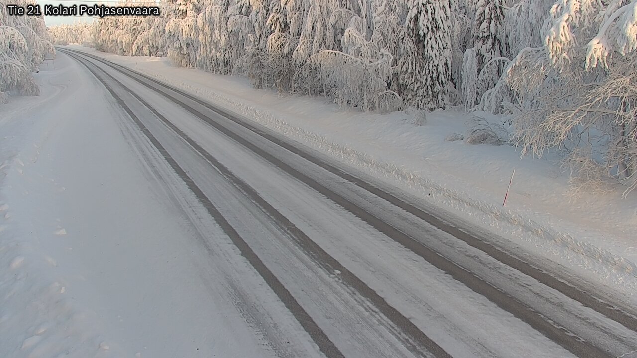 Kelikamerat Kuva Tie 21 Kolari, Pohjasenvaara, Kolari, Lappi