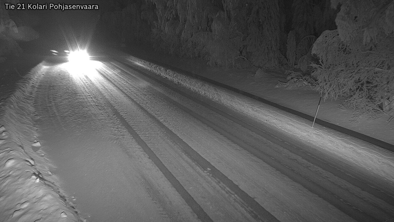 Weather Camera Image Road 21 Kolari, Pohjasenvaara, Kolari, Lappi