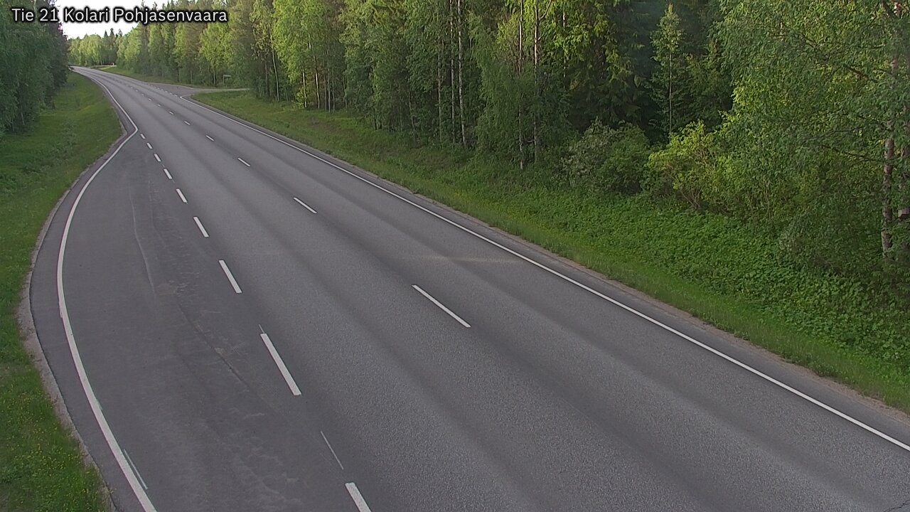 Weather Camera Image Road 21 Kolari, Pohjasenvaara, Kolari, Lappi