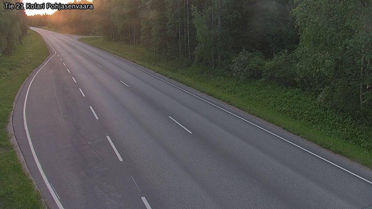 Weather Camera Image Road 21 Kolari, Pohjasenvaara, Kolari, Lappi