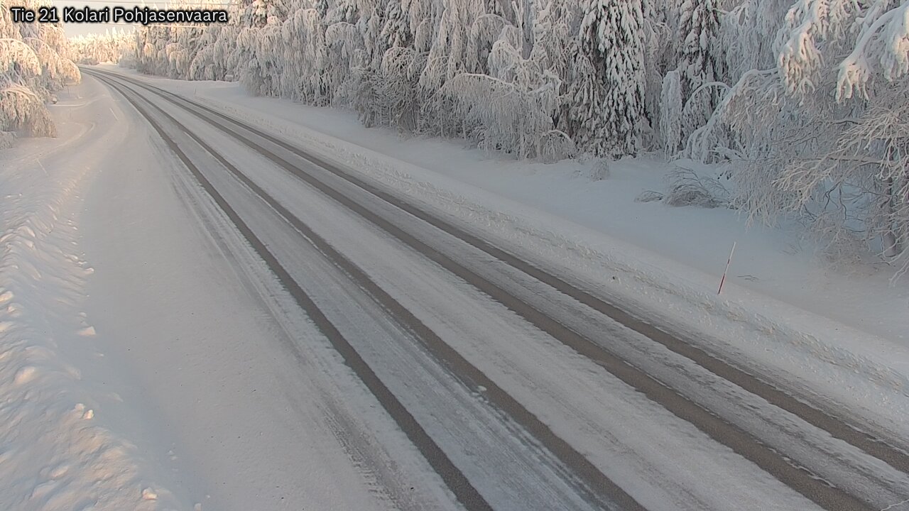 Weather Camera Image Road 21 Kolari, Pohjasenvaara, Kolari, Lappi
