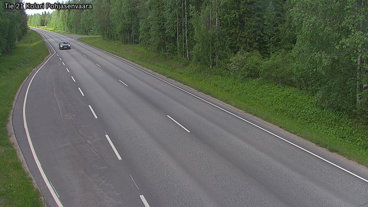 Weather Camera Image Road 21 Kolari, Pohjasenvaara, Kolari, Lappi