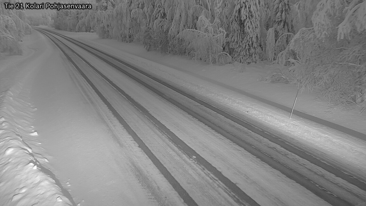Kelikamerat Kuva Tie 21 Kolari, Pohjasenvaara, Kolari, Lappi