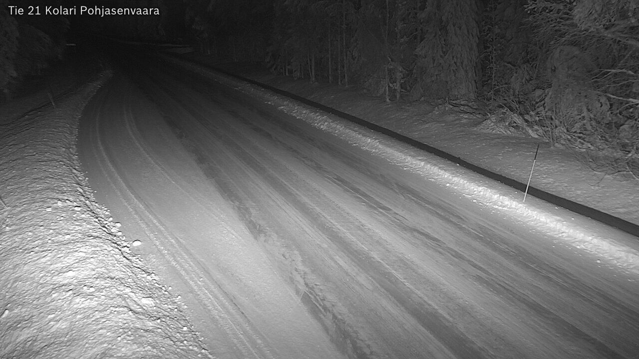 Weather Camera Image Road 21 Kolari, Pohjasenvaara, Kolari, Lappi