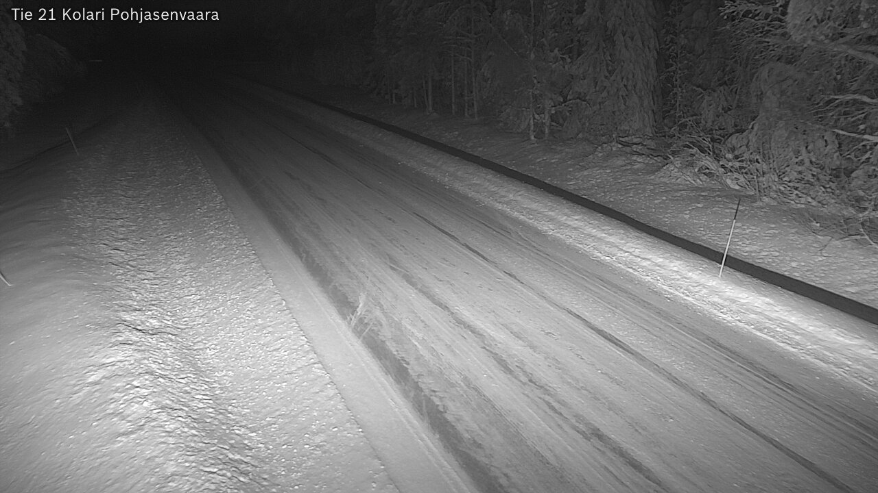 Weather Camera Image Road 21 Kolari, Pohjasenvaara, Kolari, Lappi