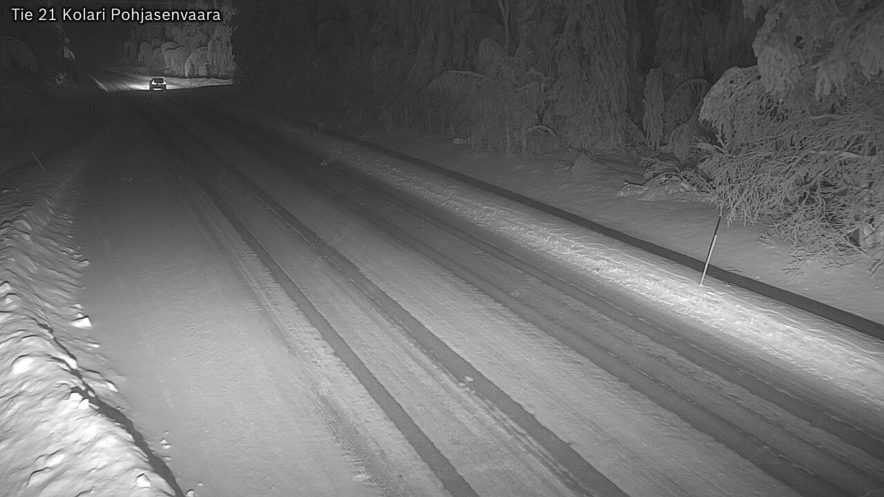 Weather Camera Image Road 21 Kolari, Pohjasenvaara, Kolari, Lappi