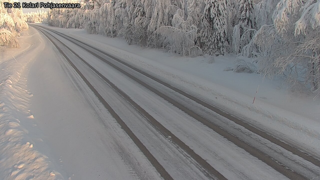 Weather Camera Image Road 21 Kolari, Pohjasenvaara, Kolari, Lappi