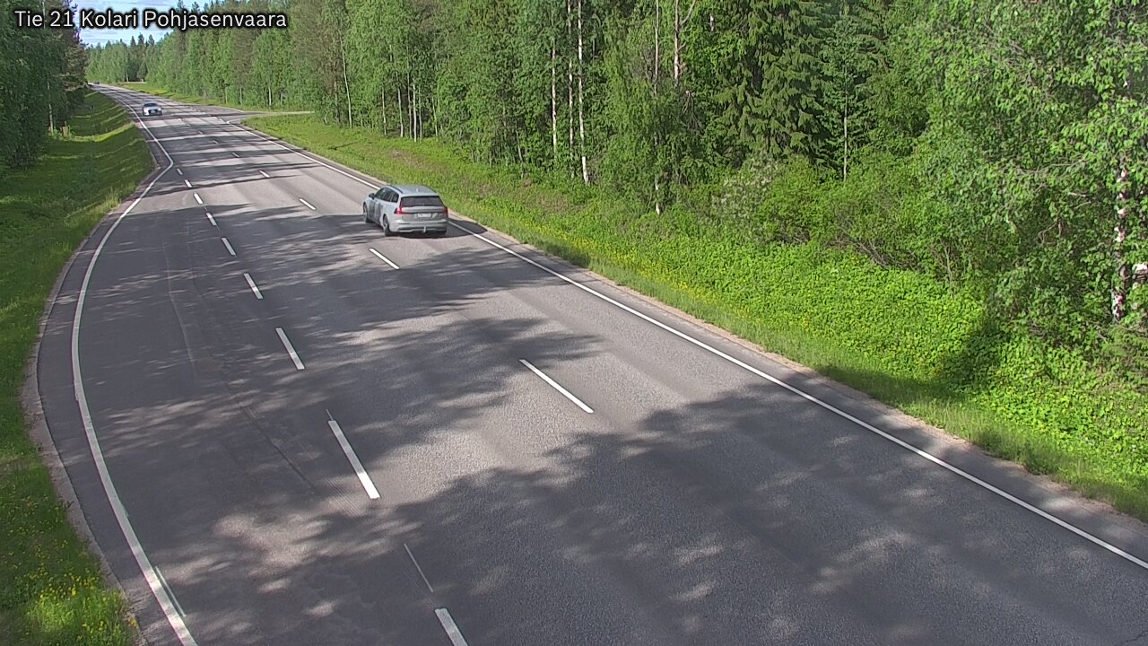 Weather Camera Image Road 21 Kolari, Pohjasenvaara, Kolari, Lappi