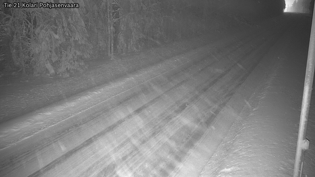 Weather Camera Image Road 21 Kolari, Pohjasenvaara, Kolari, Lappi