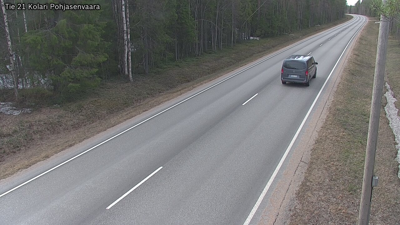 Weather Camera Image Road 21 Kolari, Pohjasenvaara, Kolari, Lappi
