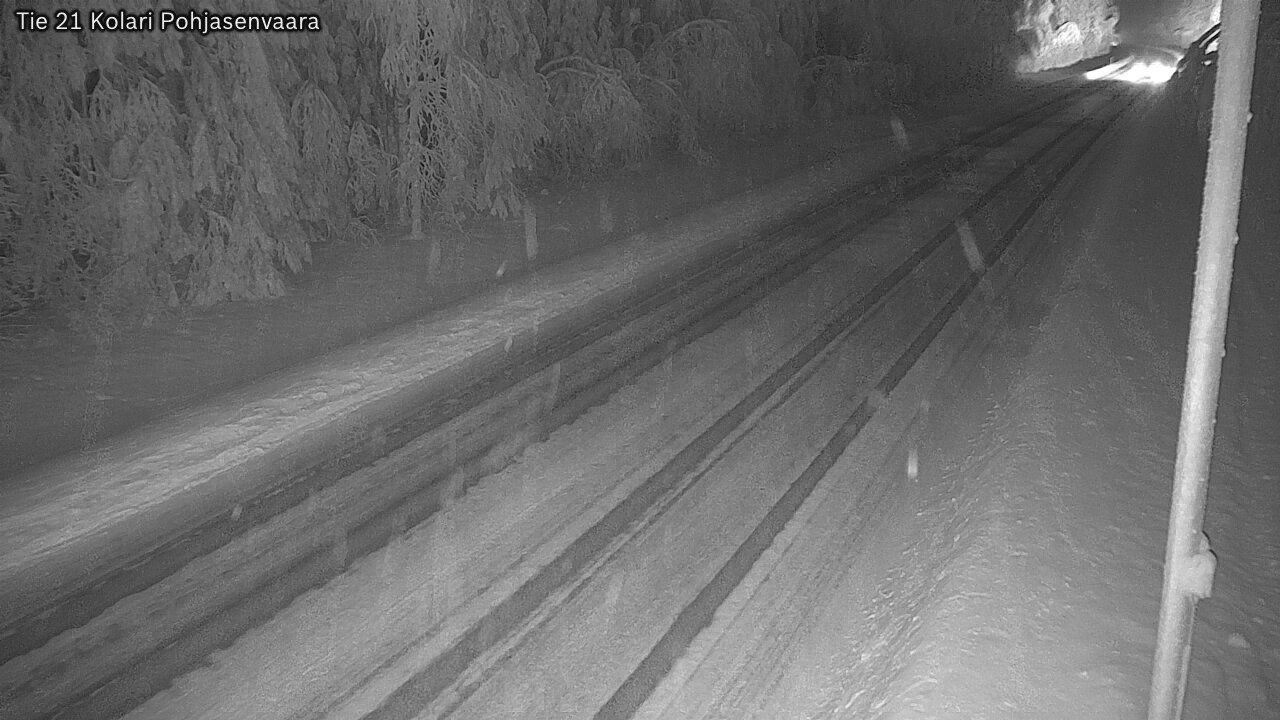 Kelikamerat Kuva Tie 21 Kolari, Pohjasenvaara, Kolari, Lappi