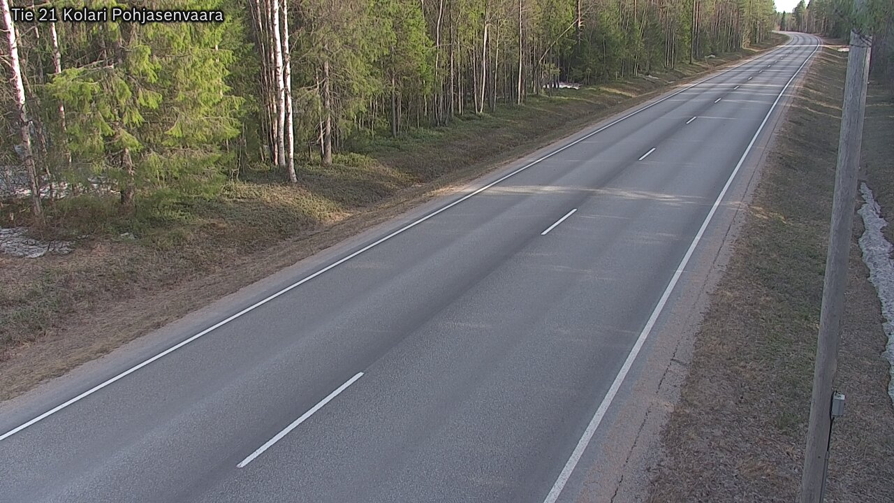 Kelikamerat Kuva Tie 21 Kolari, Pohjasenvaara, Kolari, Lappi
