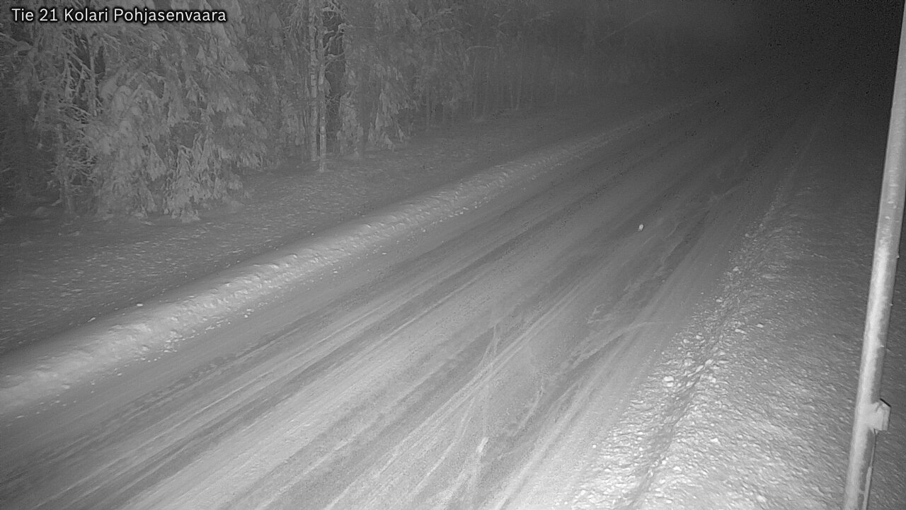 Weather Camera Image Road 21 Kolari, Pohjasenvaara, Kolari, Lappi