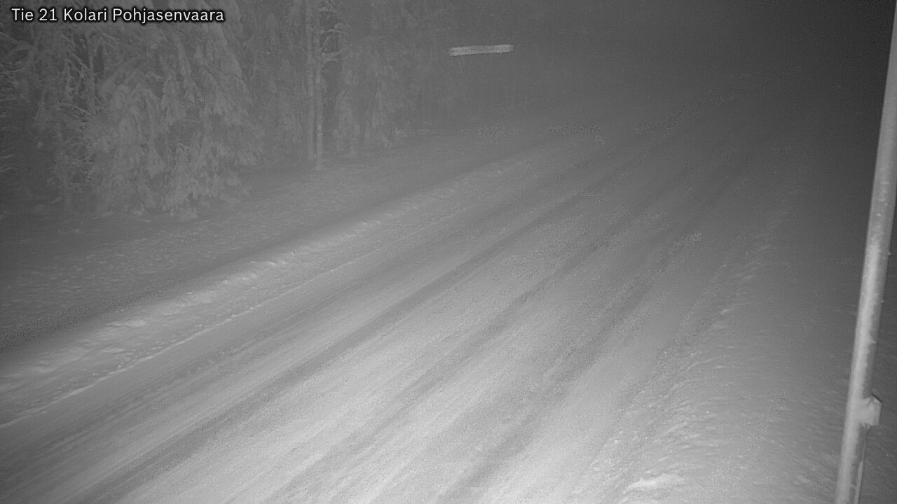 Weather Camera Image Road 21 Kolari, Pohjasenvaara, Kolari, Lappi