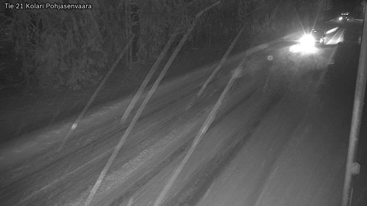 Weather Camera Image Road 21 Kolari, Pohjasenvaara, Kolari, Lappi