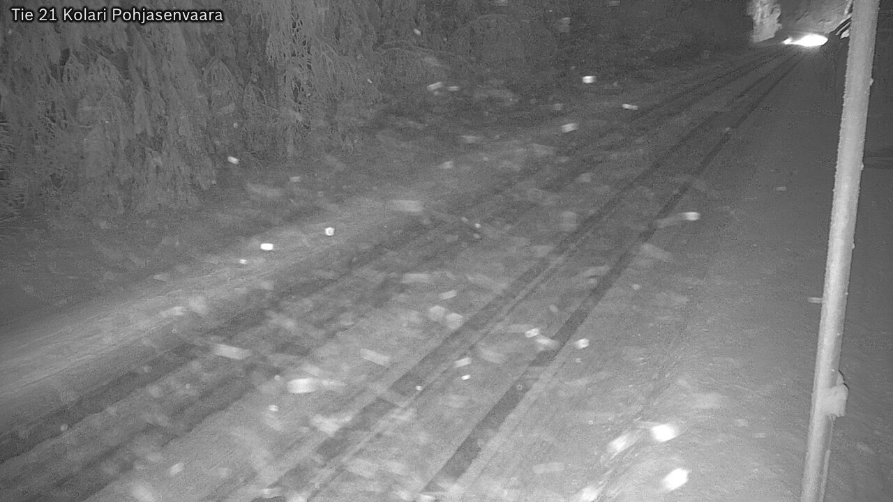Weather Camera Image Road 21 Kolari, Pohjasenvaara, Kolari, Lappi