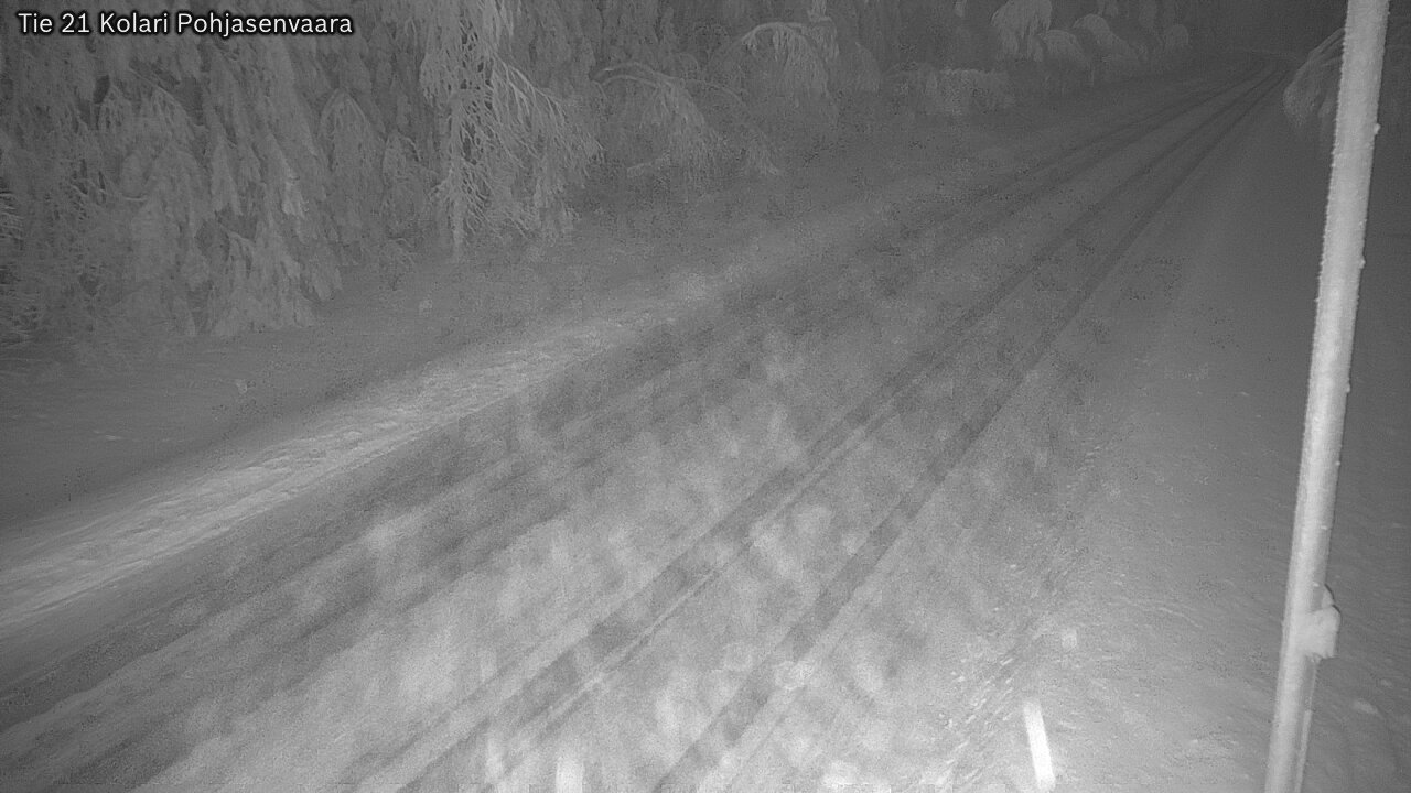 Weather Camera Image Road 21 Kolari, Pohjasenvaara, Kolari, Lappi