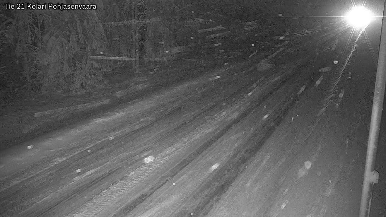Weather Camera Image Road 21 Kolari, Pohjasenvaara, Kolari, Lappi